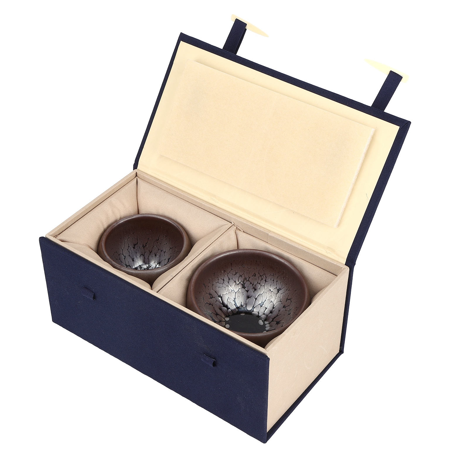 2-teiliges Vintage-teetassen-set Aus Retro-keramik, Ideal Als Geschenk Oder Küchenaccessoire