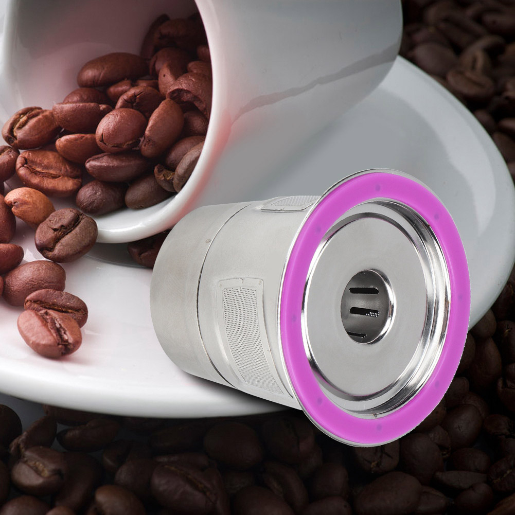 Wiederverwendbarer Edelstahl-kaffeekapselbecher, Zubehör Für Kaffeemaschinen, Passend Für Keurig
