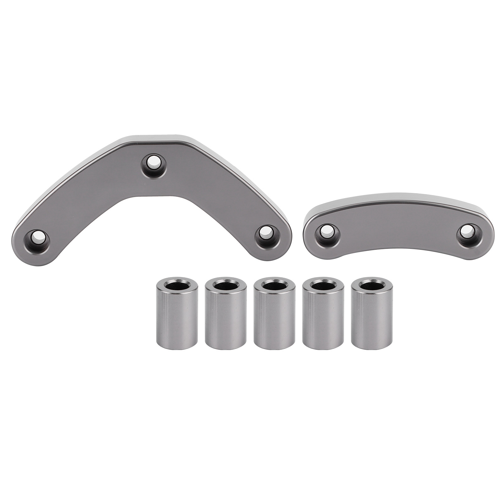 2-teiliges Motorrad-motorschutzrahmen-sturzpad-set Passend Für Triumph Street Twin/street Cuptitanium