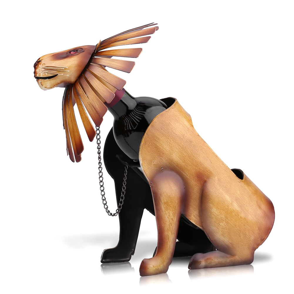 Einzigartiges Weinregal In Tierform – Rotweinständer Für Zuhause, Küche, Schrank Oder Tisch
