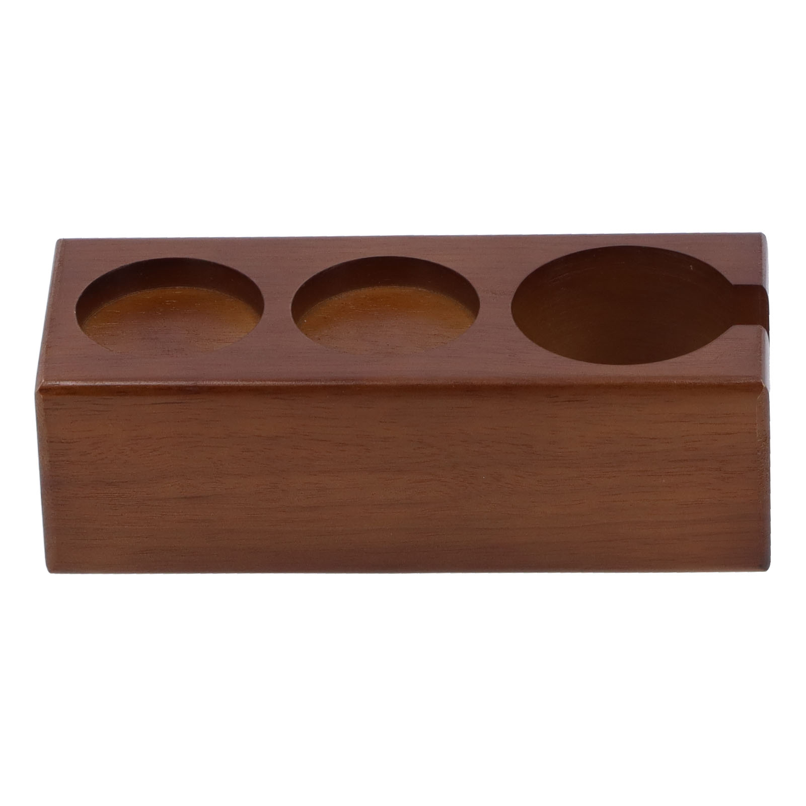3-loch-kaffee-tamperhalter Aus Holz, Aufbewahrungsständer Für Kaffeesiebträger