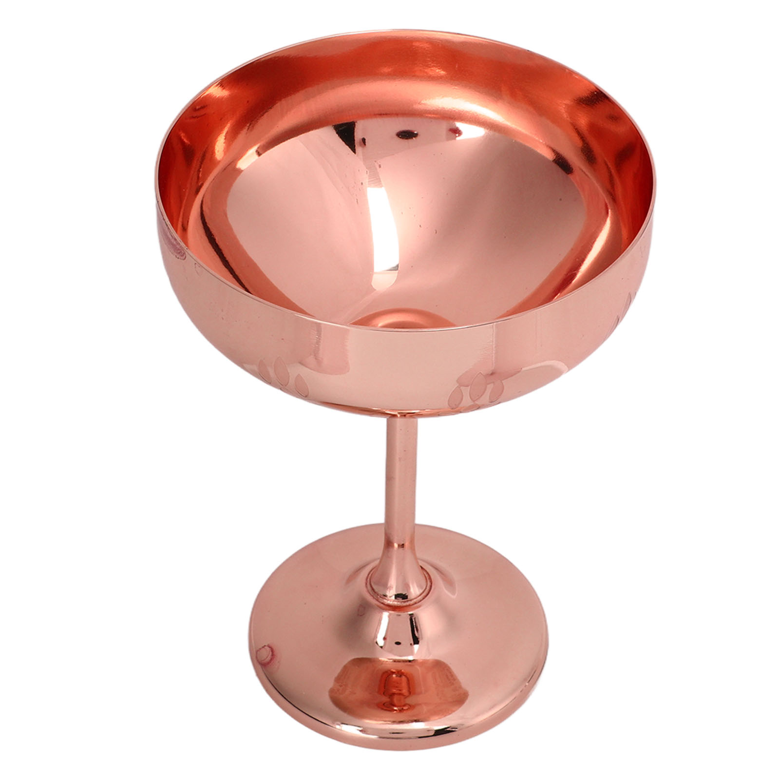 Champagnerglas Aus Metall, Edelstahl 304, Gravierter Kelch, Rotweinbecher Für Bars Und Partys, Dekorative Becher, Weizenährenbecher, Kupferplattierung