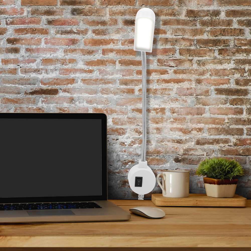 Led-tischleuchte Mit Magnetfuß Und Touch-funktion Für Nähmaschinen, Büro Und Haushalt, Inklusive Magnetschalter, 90-265veu-stecker