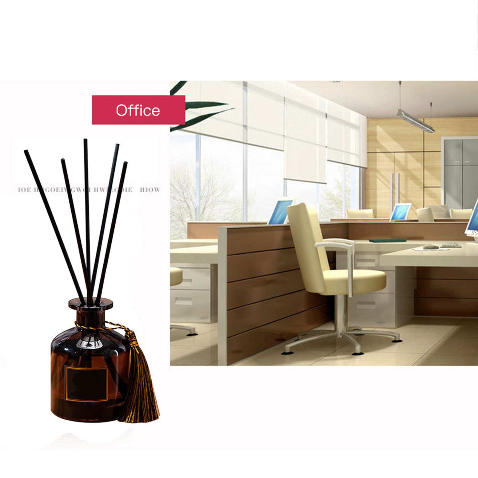 50 Ml Raumduft-diffusor, Geruchsneutralisierend, Feuerfreier Diffusor, Natürliches Öl, Ideal Fürs Büro