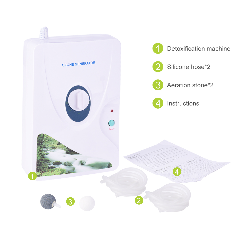 Ozongenerator/luftreiniger, 600 Mg/h, Reinigt Luft Und Wasser Von Öl, Gemüse, Fleisch Und Wasser, Eu-stecker 220 V
