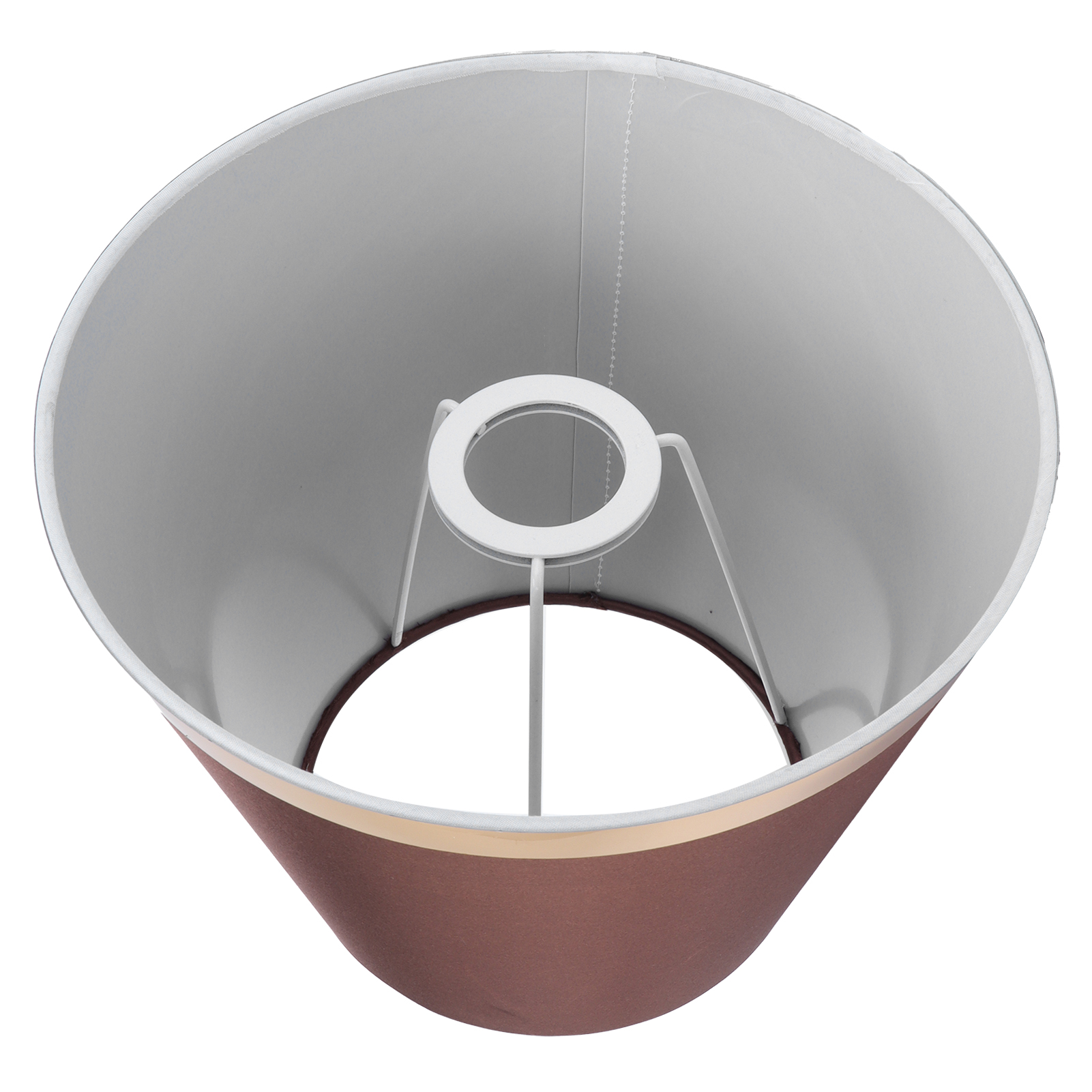 Stofflampenschirm Im Europäischen Stil, Moderner Lampenschirm Für E27 Tisch- Und Stehlampen, Suppliespx133, Kaffee