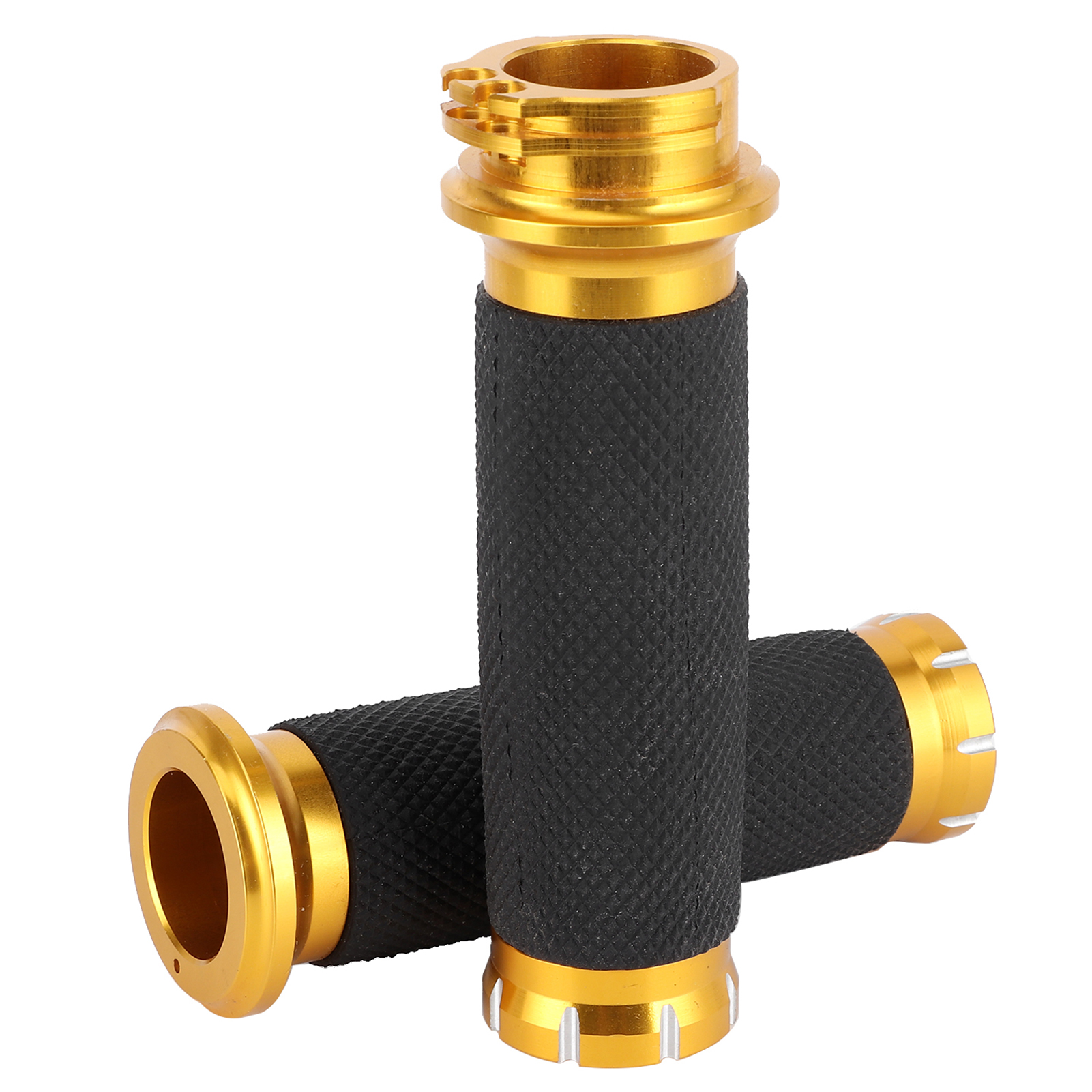 Motorradgriffe Aus Aluminiumlegierung Mit Gummigriff, Passend Für Vrsc Xl Xr 96‑13, Gold