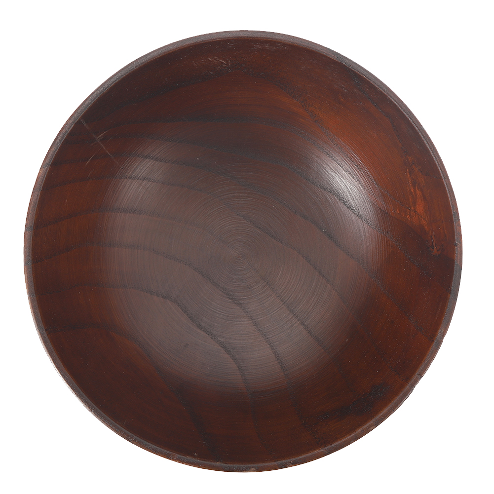 Obstsalat-nudel-reis-essschüssel Aus Holz, Küchenutensilien, Lebensmittelbehälter, Geschirr, Groß, 14 Cm