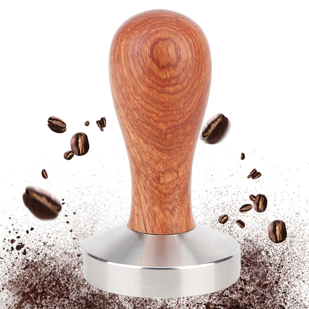 58 Mm Kaffeestampfer Aus Edelstahl Für Zuhause Und Büro, Inklusive Griff