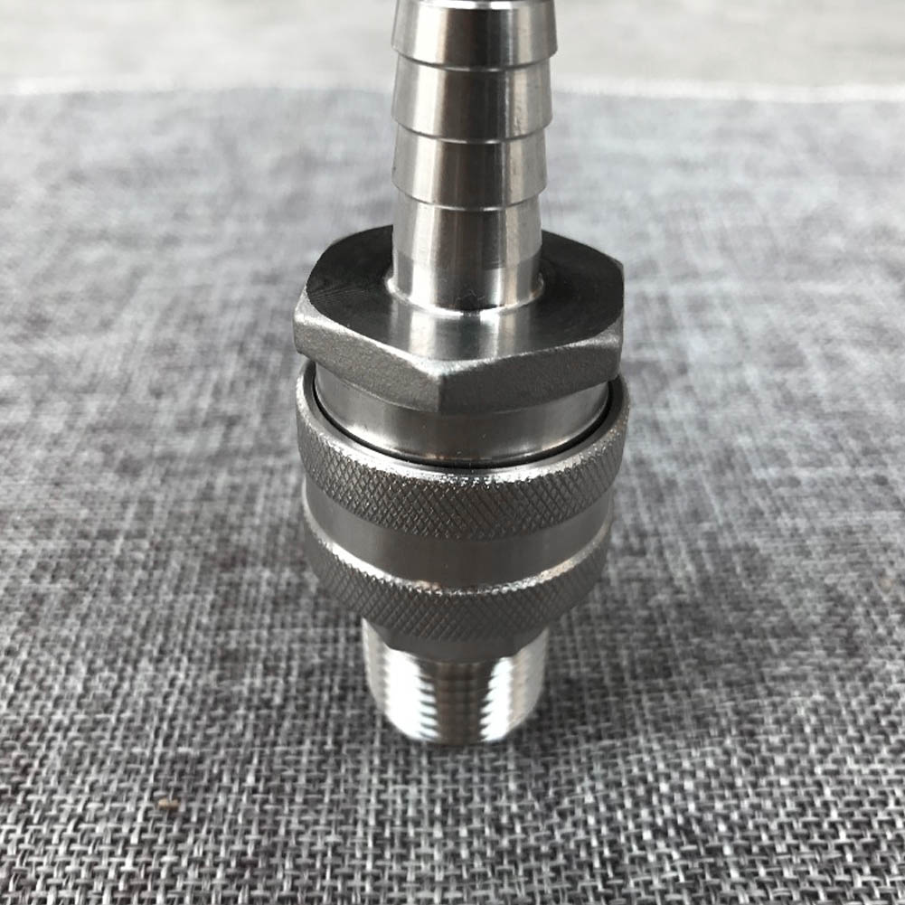 Schnellkupplungsset Aus Edelstahl Für Heimbrauer, 1/2"-bsp-bieranschluss