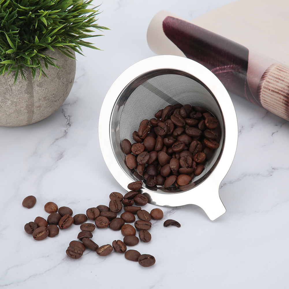 Kaffeefilterbecher Aus Edelstahl Für Den Haushalt, Kaffeefilter-filterwerkzeug
