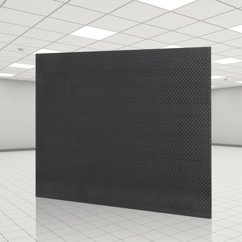 Hochfestes, Köpergebundenes Kohlefaserplattenmaterial Mit Glänzender Oberfläche, 230 X 170 X 0,5 Mm