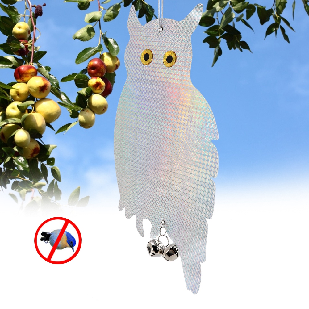 2 Stück Eulen-schutz-reflexions-hänge-vogelabwehr Für Den Garten