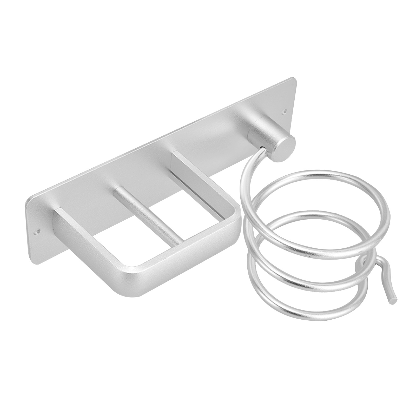 Wandmontierte Haartrocknerhalterung Aus Aluminiumlegierung Für Badezimmer, Leuchtende Farbe