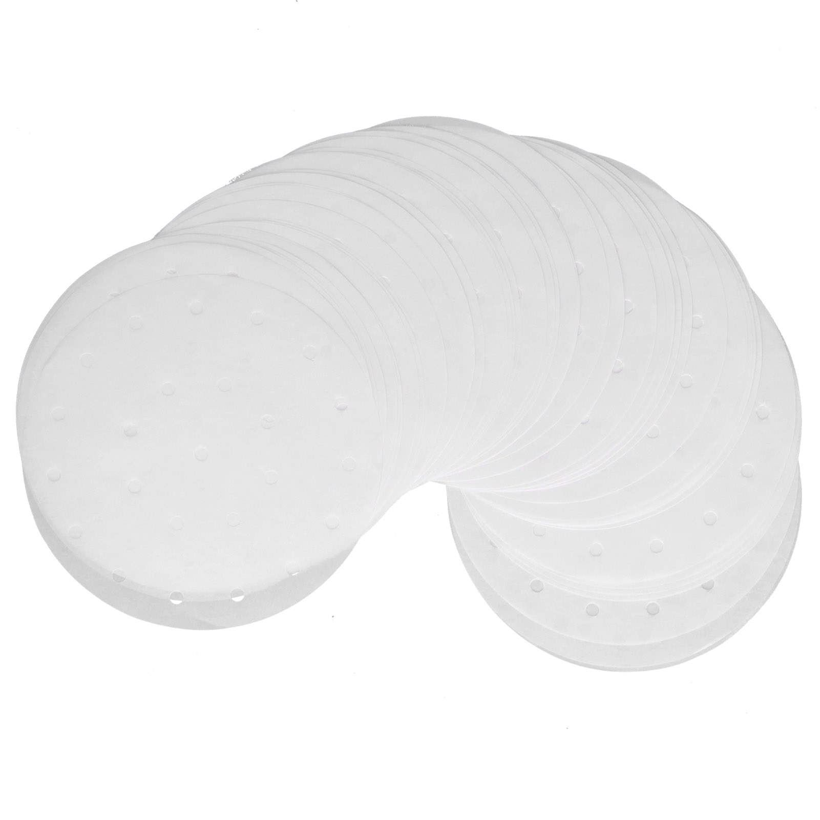 100 Stück Antihaft-öl Absorbierendes Papier, Rundes Grillpapier Für Fritteuse Und Tiefe Bratpfanne (20 Cm)
