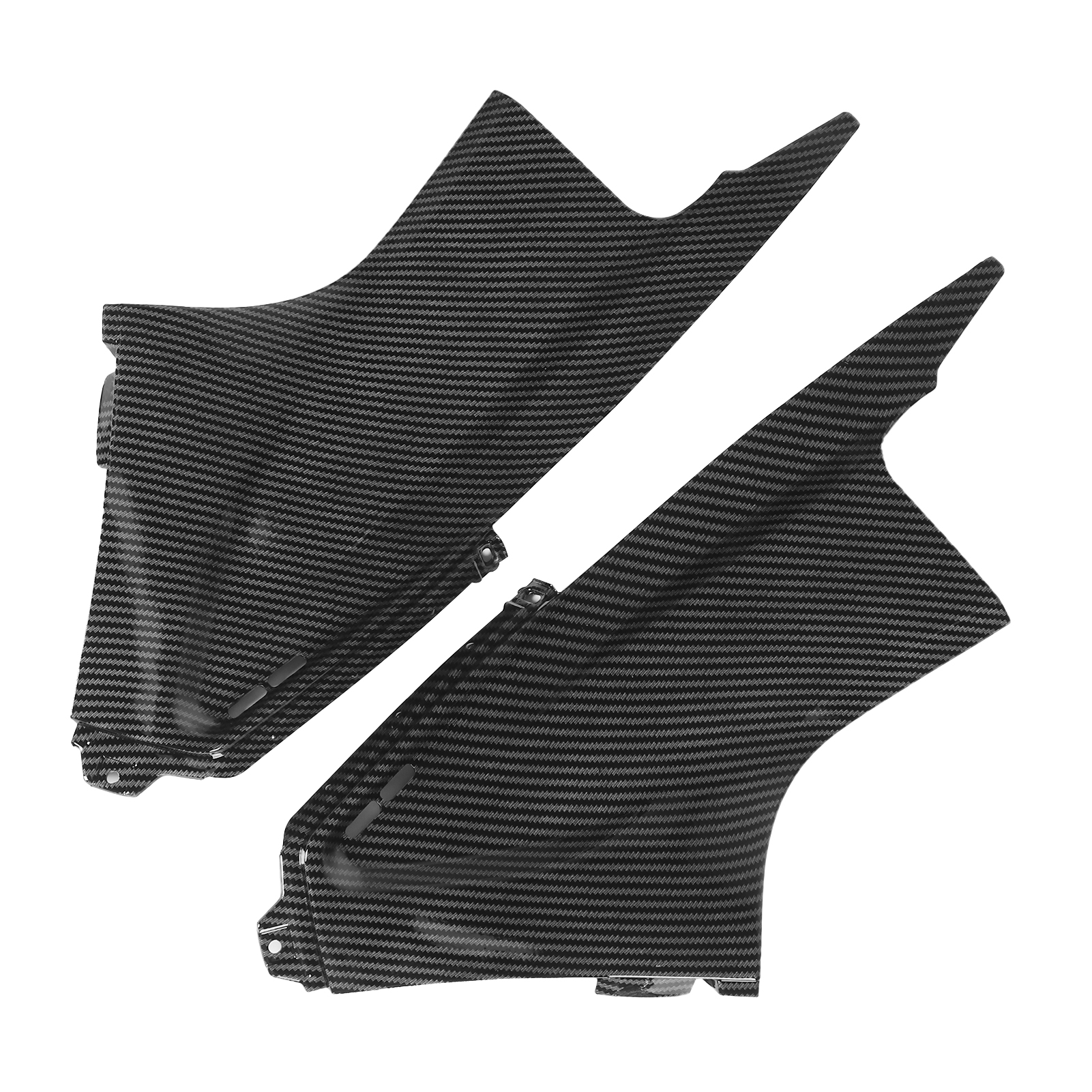Paar Seitliche Lufteinlassabdeckungen Im Carbonfaser-stil, Verkleidungseinsätze, Passend Für Yamaha Yzf R6 2003–2005