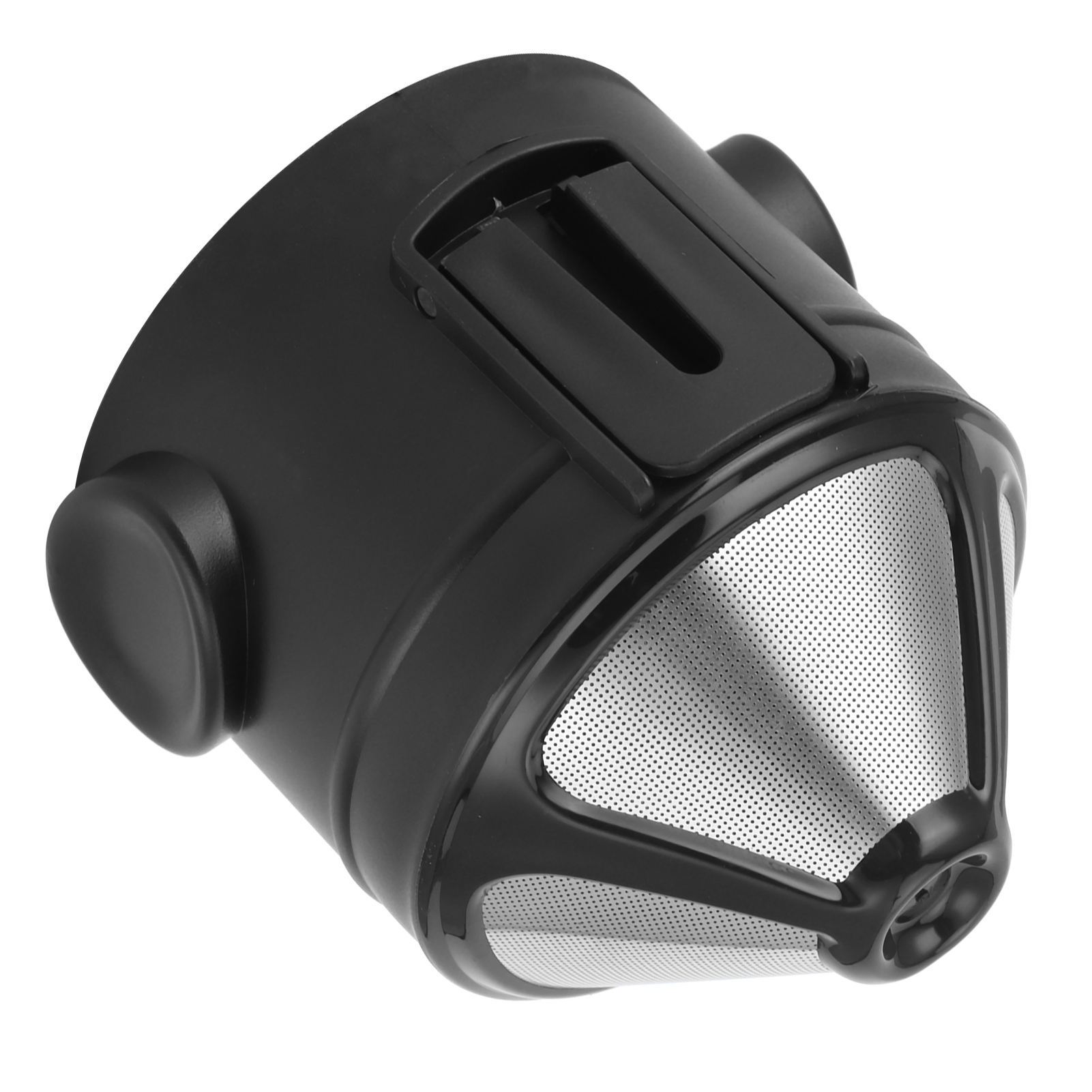 6 Cm Kaffeefilter Aus Edelstahl, Kegelförmig, Faltbar, Wiederverwendbar, Zubehör Für Kaffeefilter