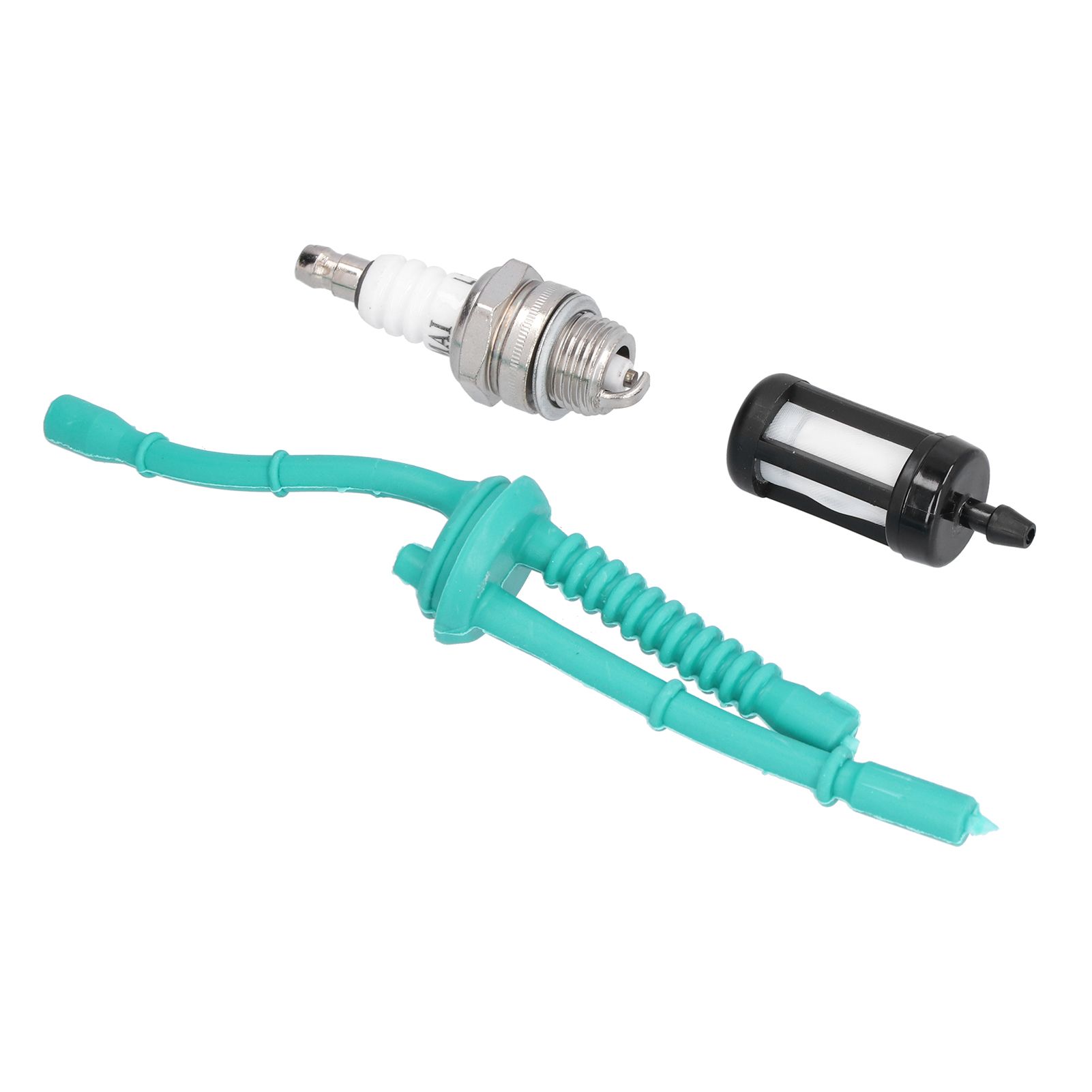 Kraftstoffschlauch-zündkerzen-kraftstofffilter-set Für Stihl Fs38 Fs45 Fs46 Fs55 Fs100 Fs130 Freischneider