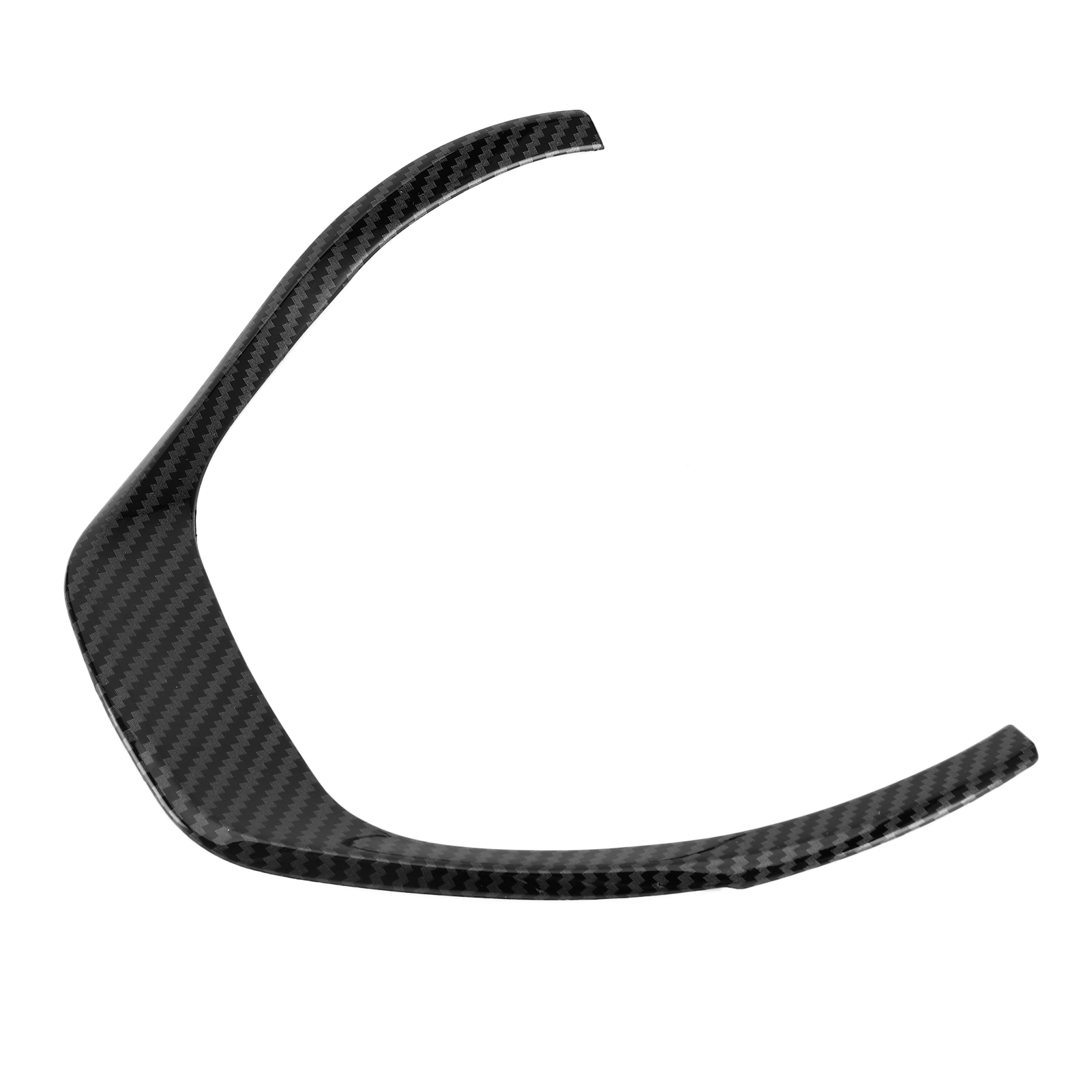 Lenkradverkleidung Für Den Fahrzeuginnenraum, Passend Für Bmw 3er Und 4er (f30, F31, F34, F32), Carbonfaser-optik, Glänzend Schwarz