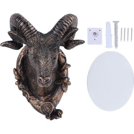Niedlicher Wandhaken In Tierform, Kleiderständer Für Mäntel, Hüte Und Mehr – Dekoration Für Badezimmer Und Schlafzimmer (ziegenform)