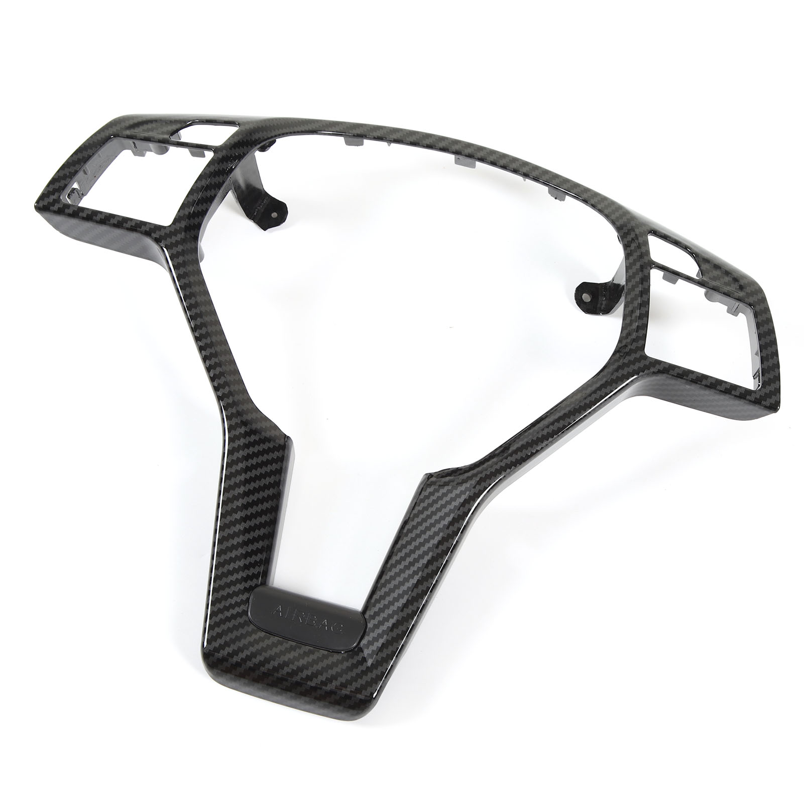 Lenkradverkleidung 0994640013, Dekor-aufkleber Für Lenkradverkleidung, Ersatzteil Für Mercedes-benz C-klasse Und E-klasse, Carbonfaser-optik
