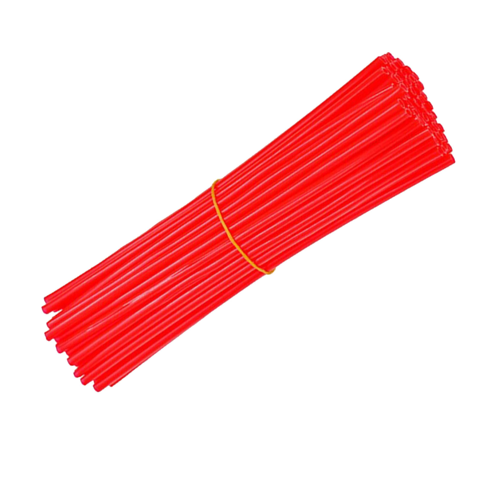 72 Protections De Rayons Décoratives Et Universelles Pour Vélos Vtt/scooter/vélos Enfants (rouge)
