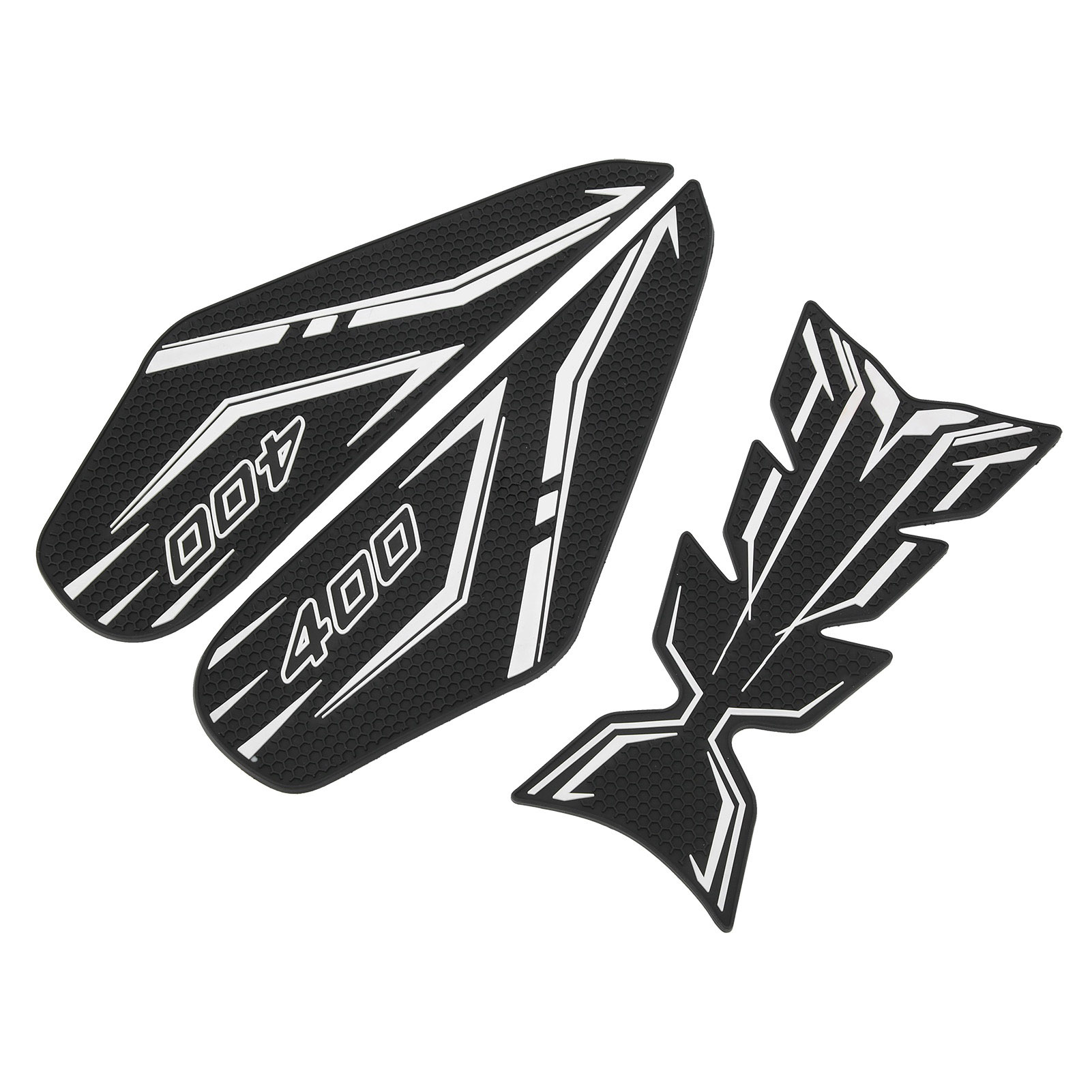 Motorrad-tankpad-schutzaufkleber Aus Gummi, Passend Für Kawasaki Z400/ninja 250/ninja 400 18‑19
