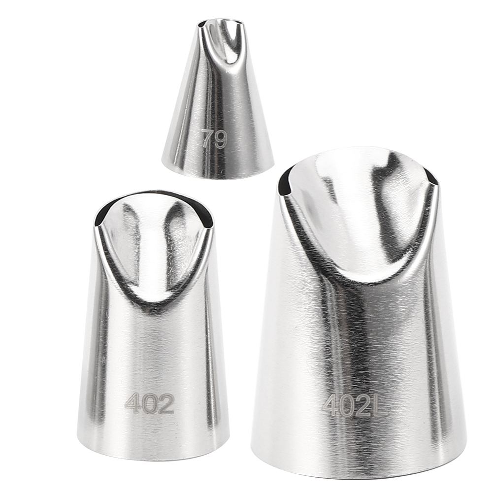 3-teiliges Küchen-dekorier-set Aus Edelstahl Für Kekse, Plätzchen Und Kuchen