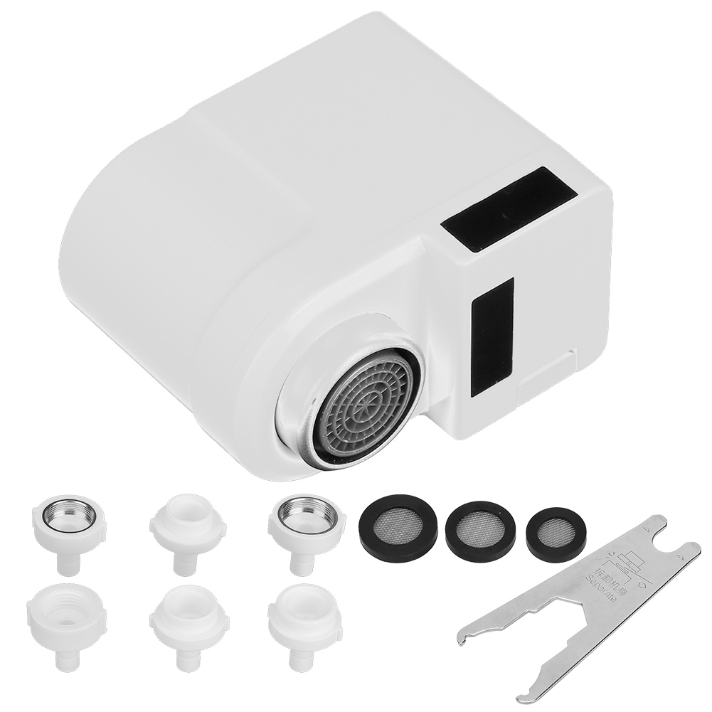 Induktions-wasserhahndüse Mit Sprudelfunktion, Intelligentem Automatischem Schalter, Wasserhahnfilteradapter, Wassersparvorrichtung