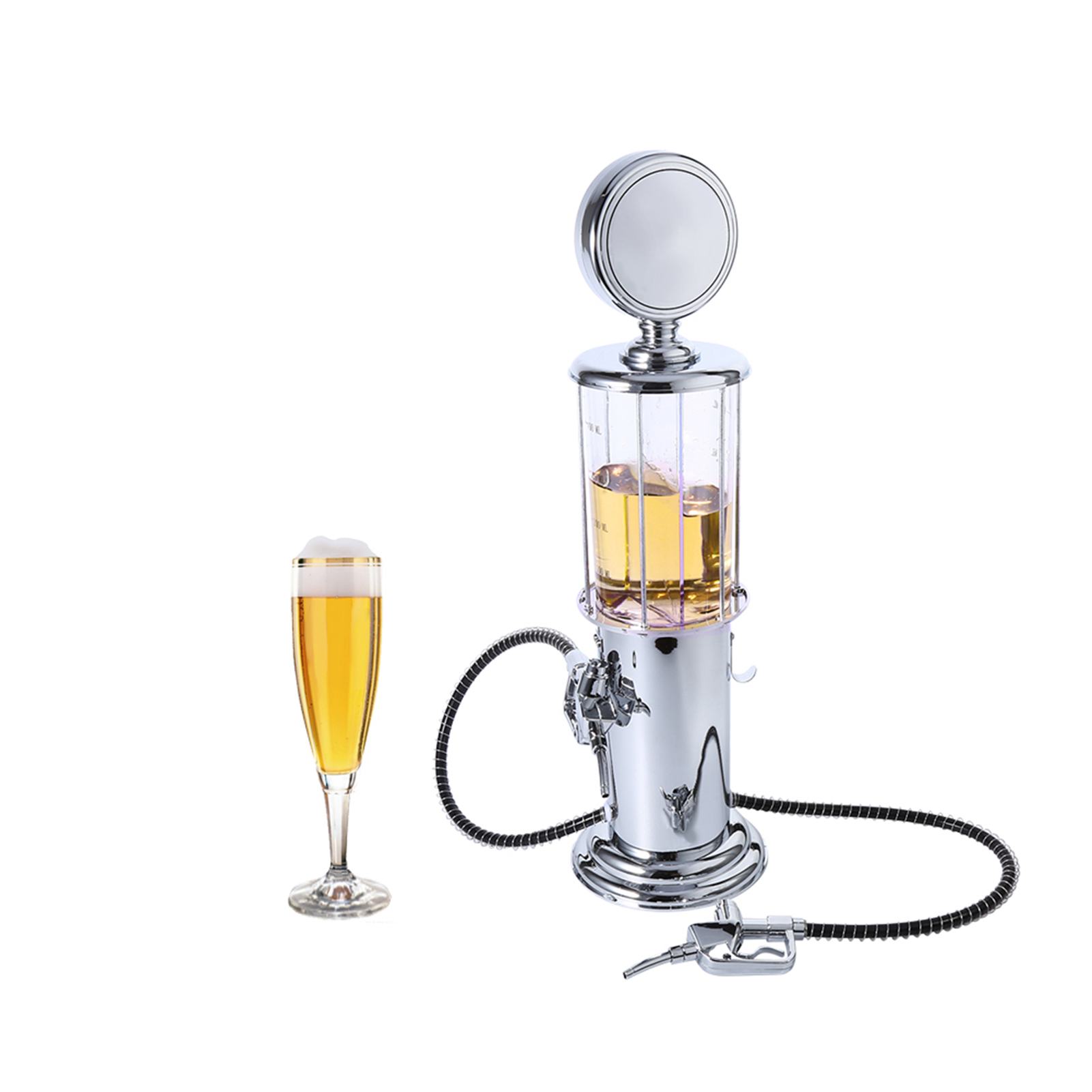 Doppelter Zapfhahn Aus Metall Für Bier, Wein, Spirituosen Und Softdrinks
