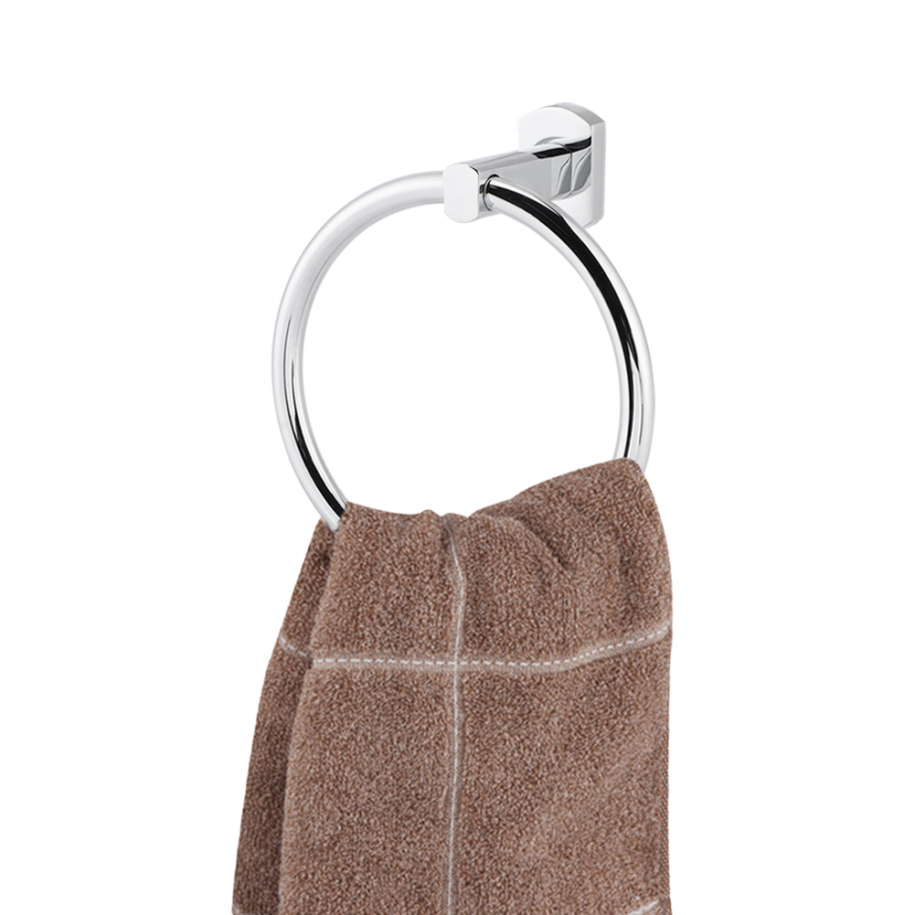 Runder Handtuchringhalter Aus Edelstahl Zur Wandmontage, Badezimmeraccessoires