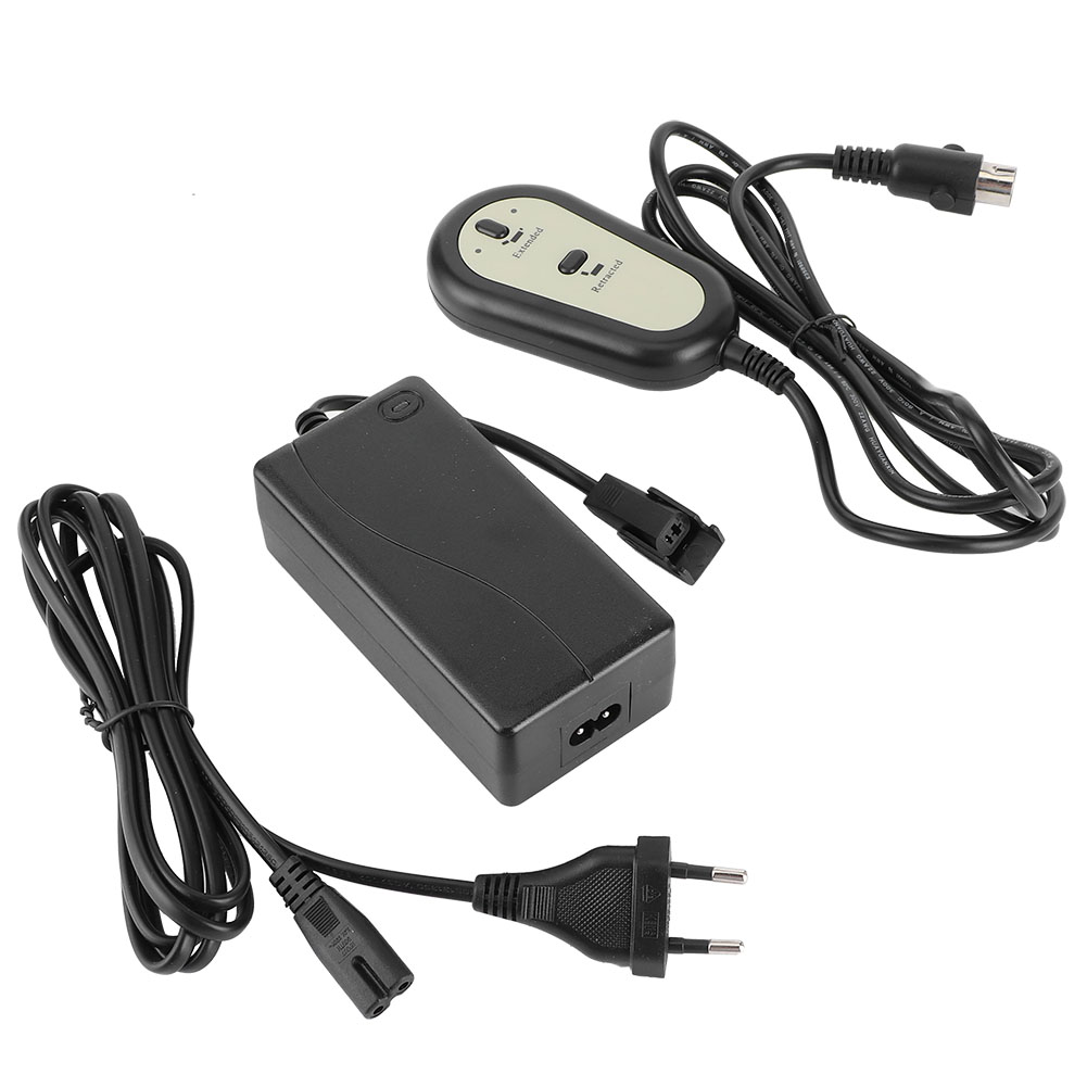 Elektrische Sofasteuerung Mit Druckstange, Kabelgebundenem Motor, Elektrischem Knopf, Handschalter Und Fernbedienung (5-poliger Eu-stecker, 100–240 V)