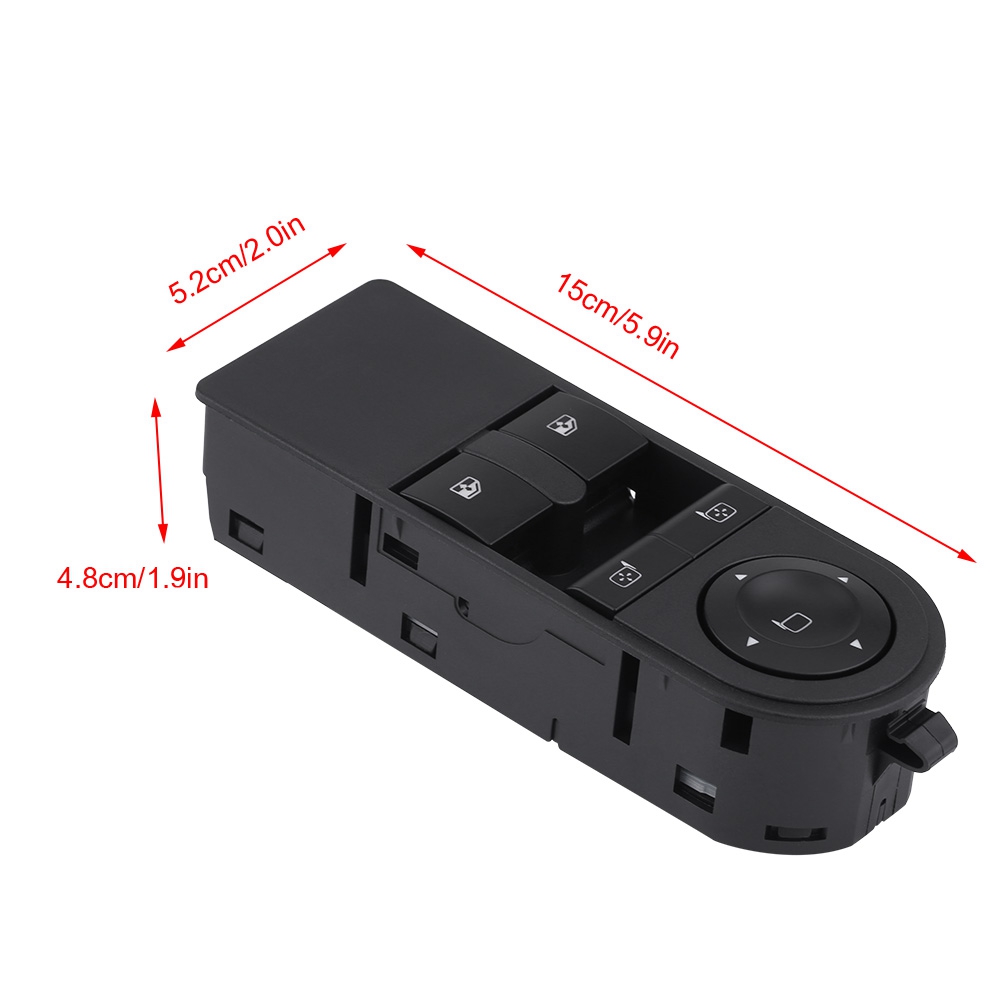 Hauptschalter Für Elektrische Fensterheber Für Vauxhall Astra 2005-2010, Bedienknopf 13228706