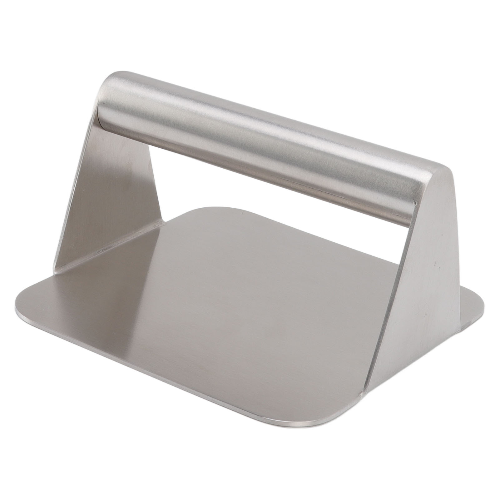 Fleischpresse Aus Edelstahl 304 Für Steaks, Hamburger, Speck – Manuelle Grillpresse, Küchenhelfer Für Frikadellen, Quadratische Form