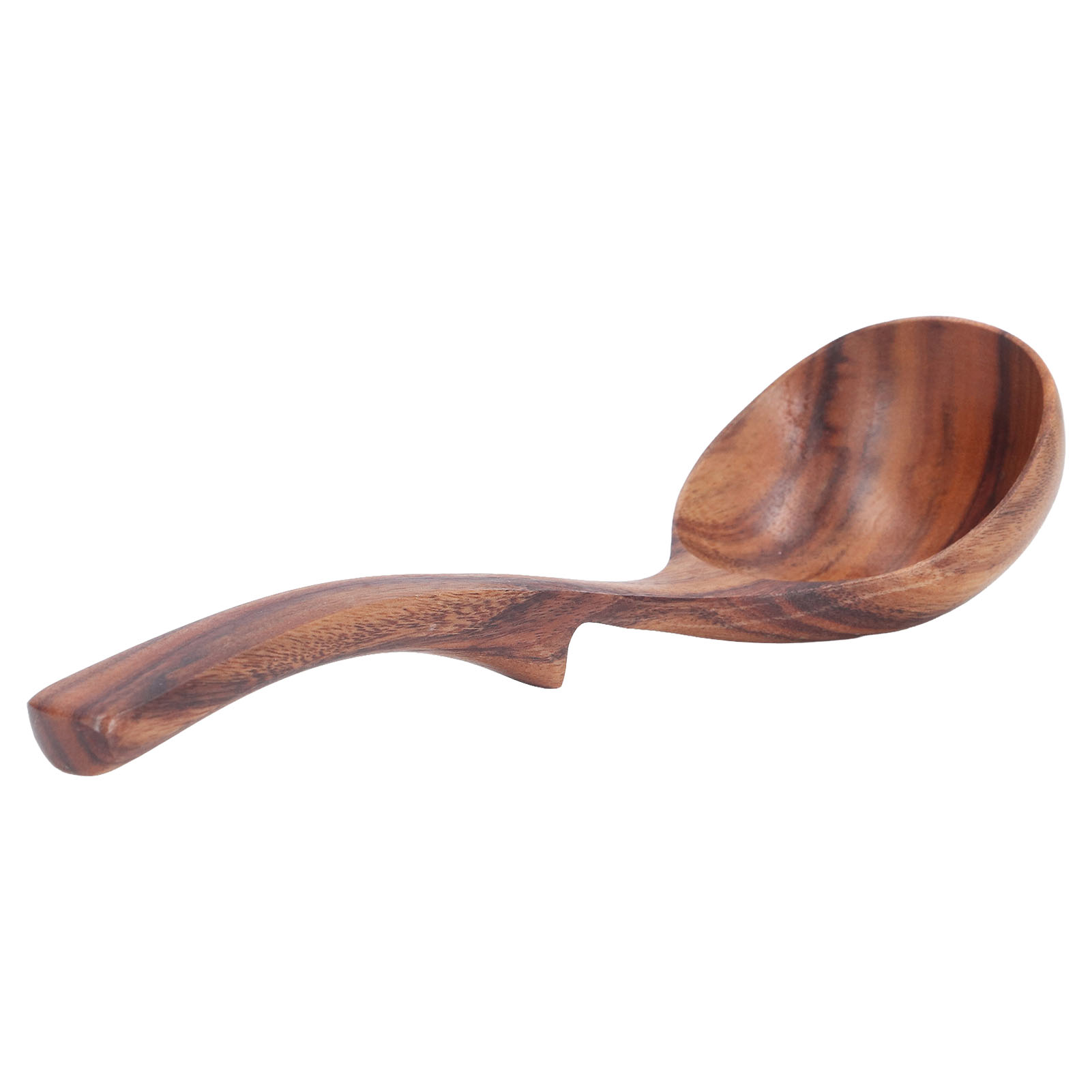 Suppen- Und Breilöffel Aus Holz, Küchenutensil Für Kinder, Kleiner Gebogener Löffel Für Reis Und Suppe