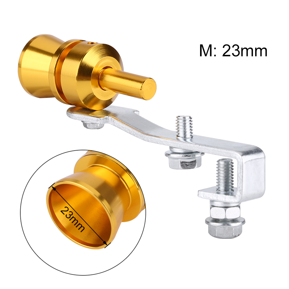Goldfarbene Turbo-auspuffpfeife Für Autos - Automatischer Wastegate-simulator M