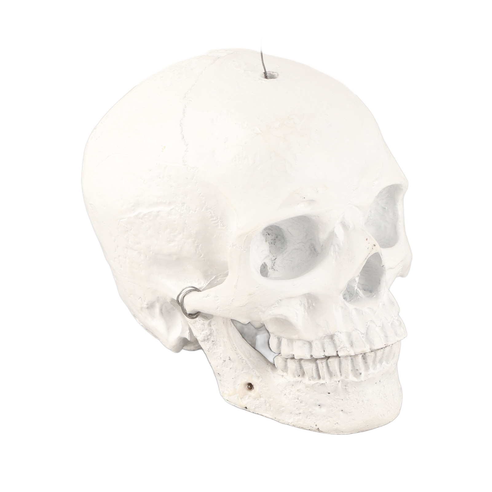 Rotierende Windmühle Totenkopf Gartendekoration Metall Kreiselornament