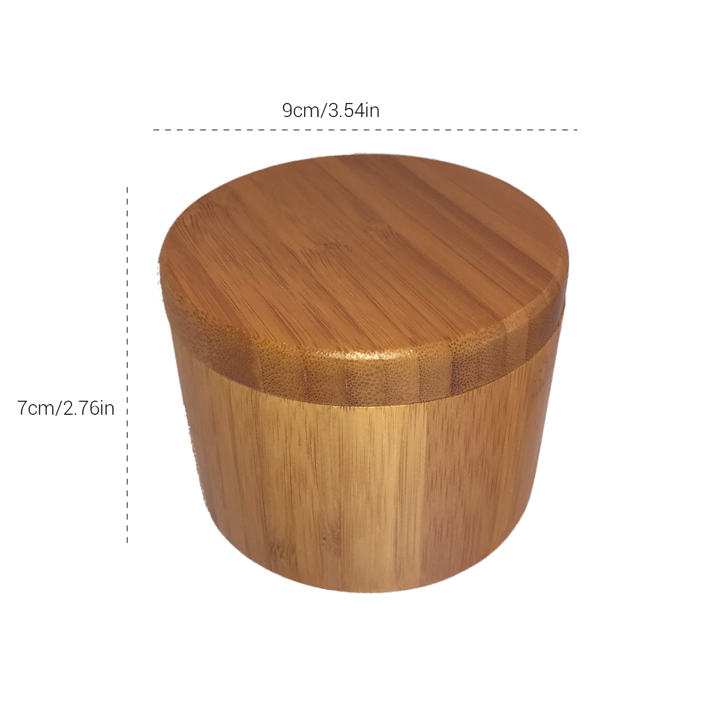 Gewürzglas Aus Holz Mit Deckel Für Salz, Zucker, Pfeffer, Kräuter, Zahnstocher, Aufbewahrungsbox Für Grillgut