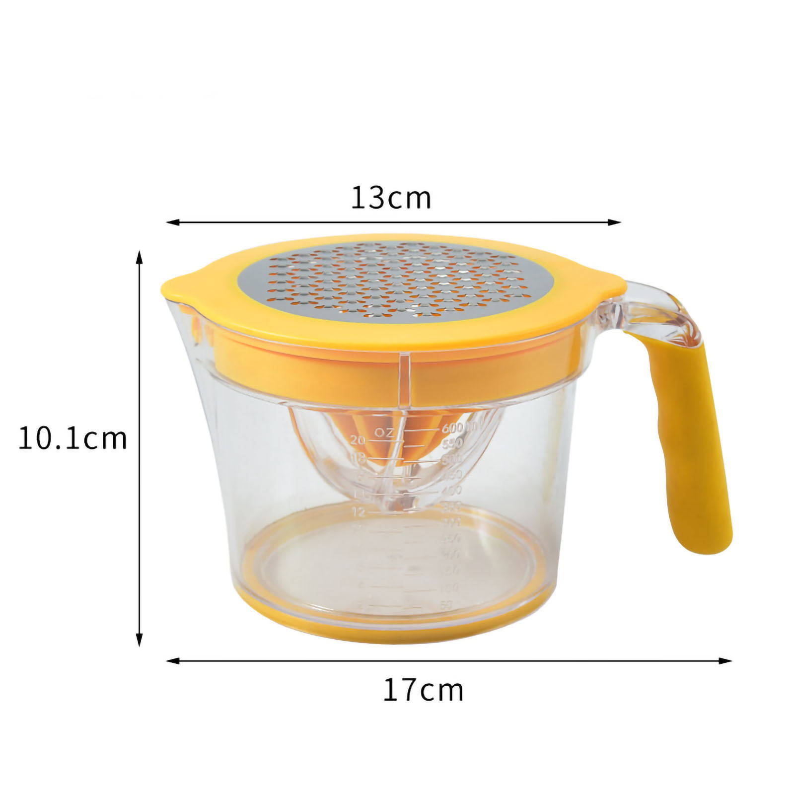Multifunktionale 4-in-1-zitruspresse (manuell) Für Zitronen, Früchte Und Süßigkeiten, Inklusive Geschenkverpackung, Direkt Vom Hersteller