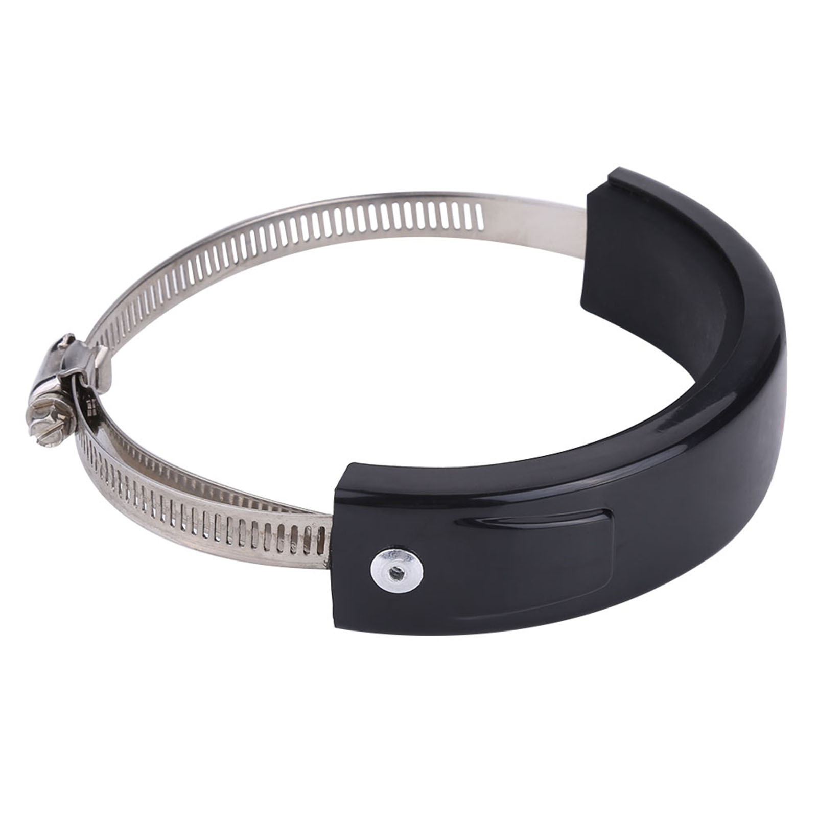 Universelle 100–140 Mm Motorrad-sportabdeckung, Runder Auspuffschutz, Stahlschutzabdeckung