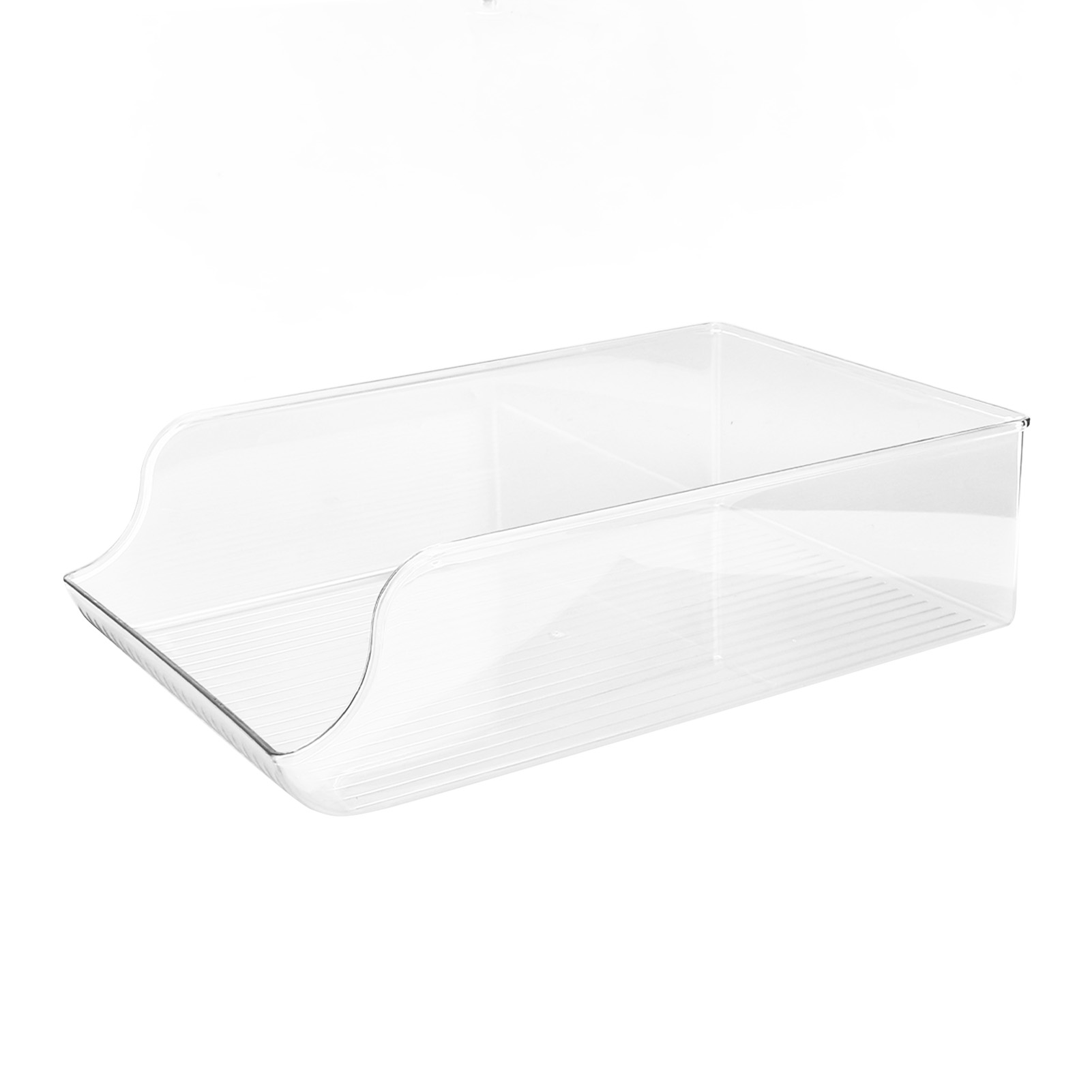 Ein Transparenter Organizer Für Bier- Und Limonadendosen, Eine Ausziehbare Schublade Zu Einem Fach, Großer Stauraum Im Kühlschrank, Getränkehalter Für Zuhause.