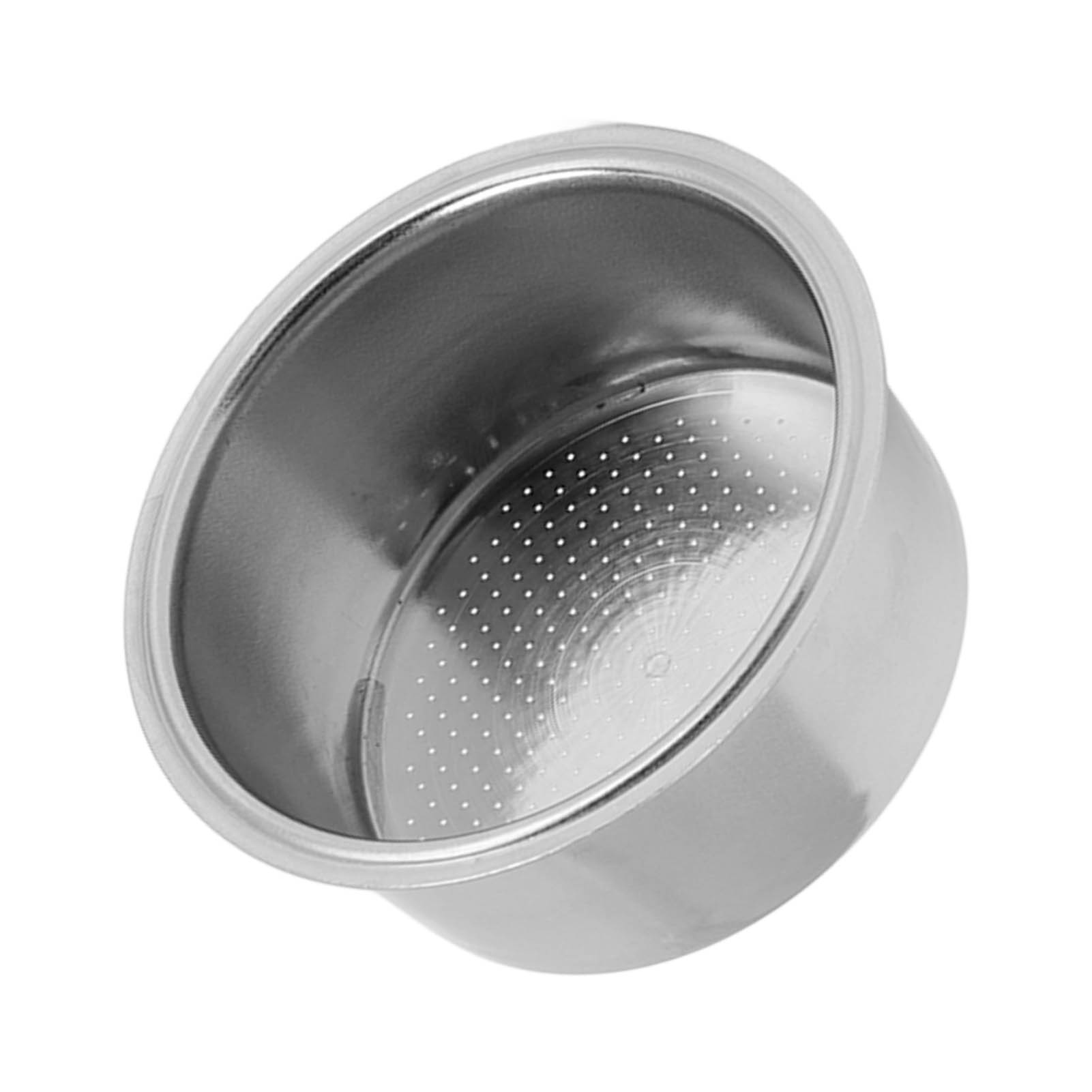 51-mm-kaffeefilter Aus Edelstahl, Nicht Druckbeaufschlagt, Mit Feinem Sieb, Für 2 Tassen, Kompatibel Mit Haushaltskaffeemaschinen