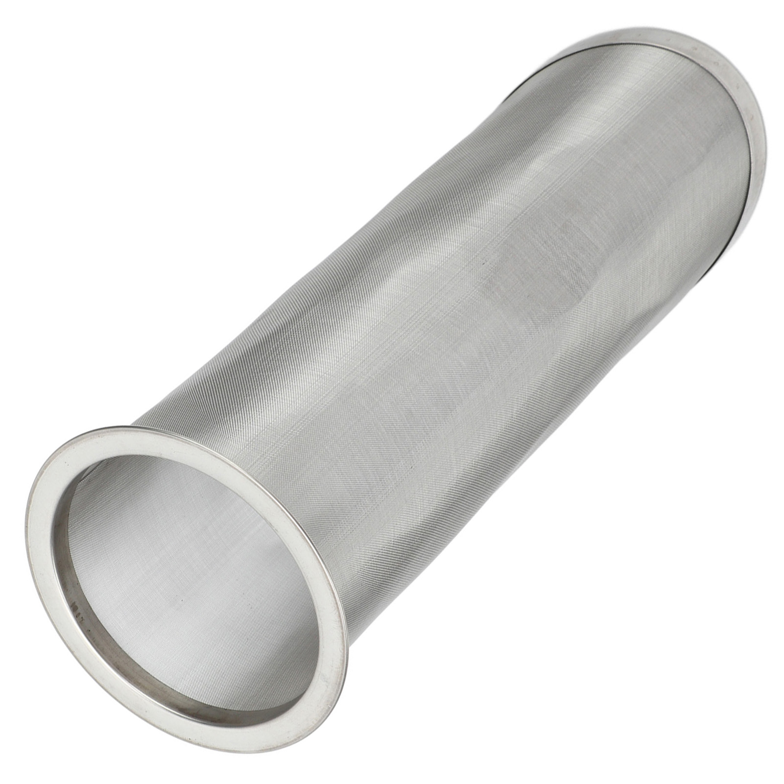 Runder Drahtsiebfilter Für Einmachgläser, Kaffeefilter Aus Edelstahl 304, Saft- Und Getränkefilter, Mit Weißer Dichtung, 8 X 21 Cm