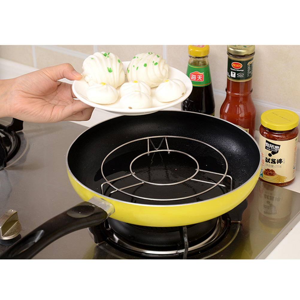 Dampfeinsatz Aus Edelstahl 304, Multifunktionaler Dampfkorb Für Reiskocher, Größe 15 Cm (6 Zoll), Langlebiges Küchenzubehör.