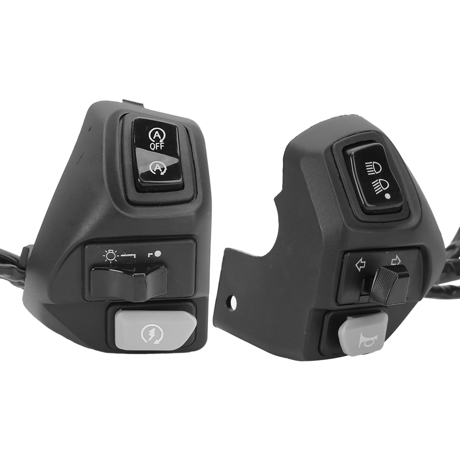 2-teiliger Lenkerschalter Für Fern-/abblendlicht Und Hupe Für Yamaha Aerox 155 125