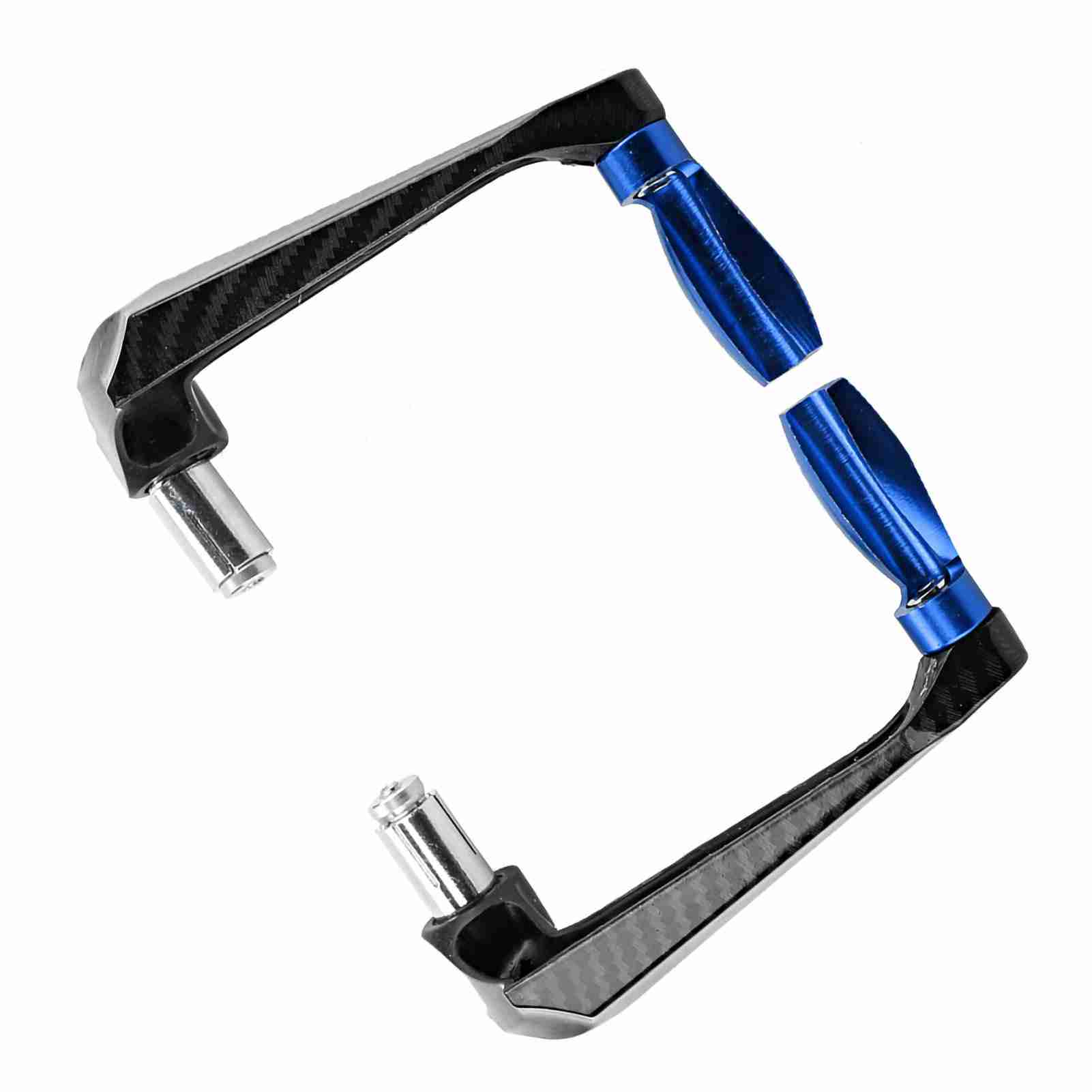 Universeller 7/8-zoll-motorradlenker, Aluminiumlegierung, Blauer Bremsschutz
