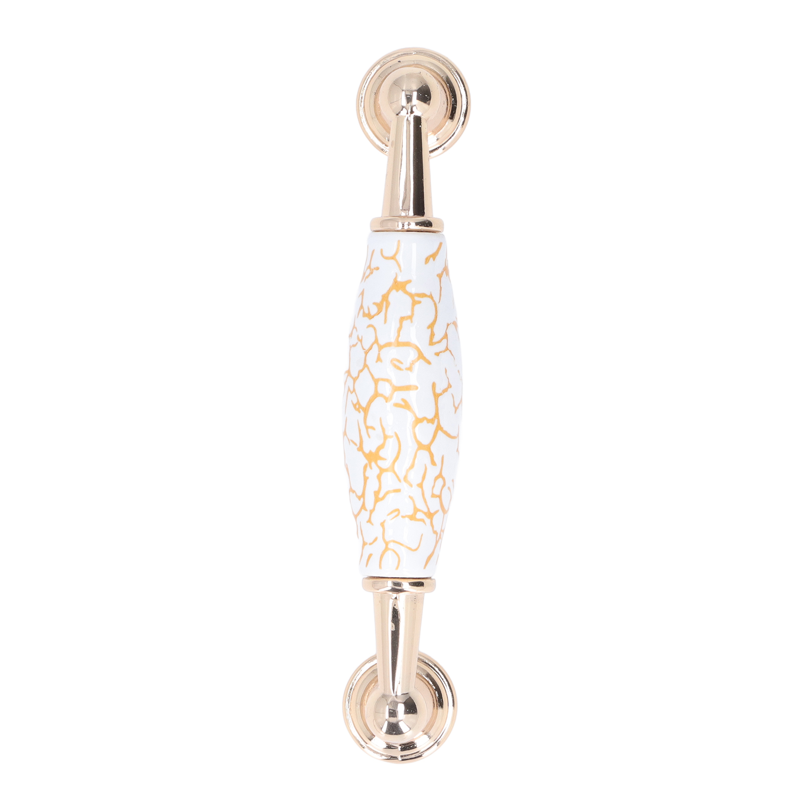 Nordischer Goldgriff, Luxuriöser Griff Mit Craquelé-effekt Für Schublade, Nachttisch, Schrank, Küchentür 1820c-60-128