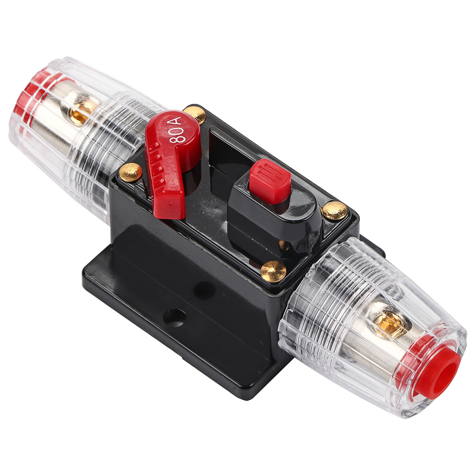 50-100-a-leistungsschalter Mit Rückstellsicherung, Wasserdichter 12-24-v-sicherungshalter Für Auto/boot, Neu 80 A