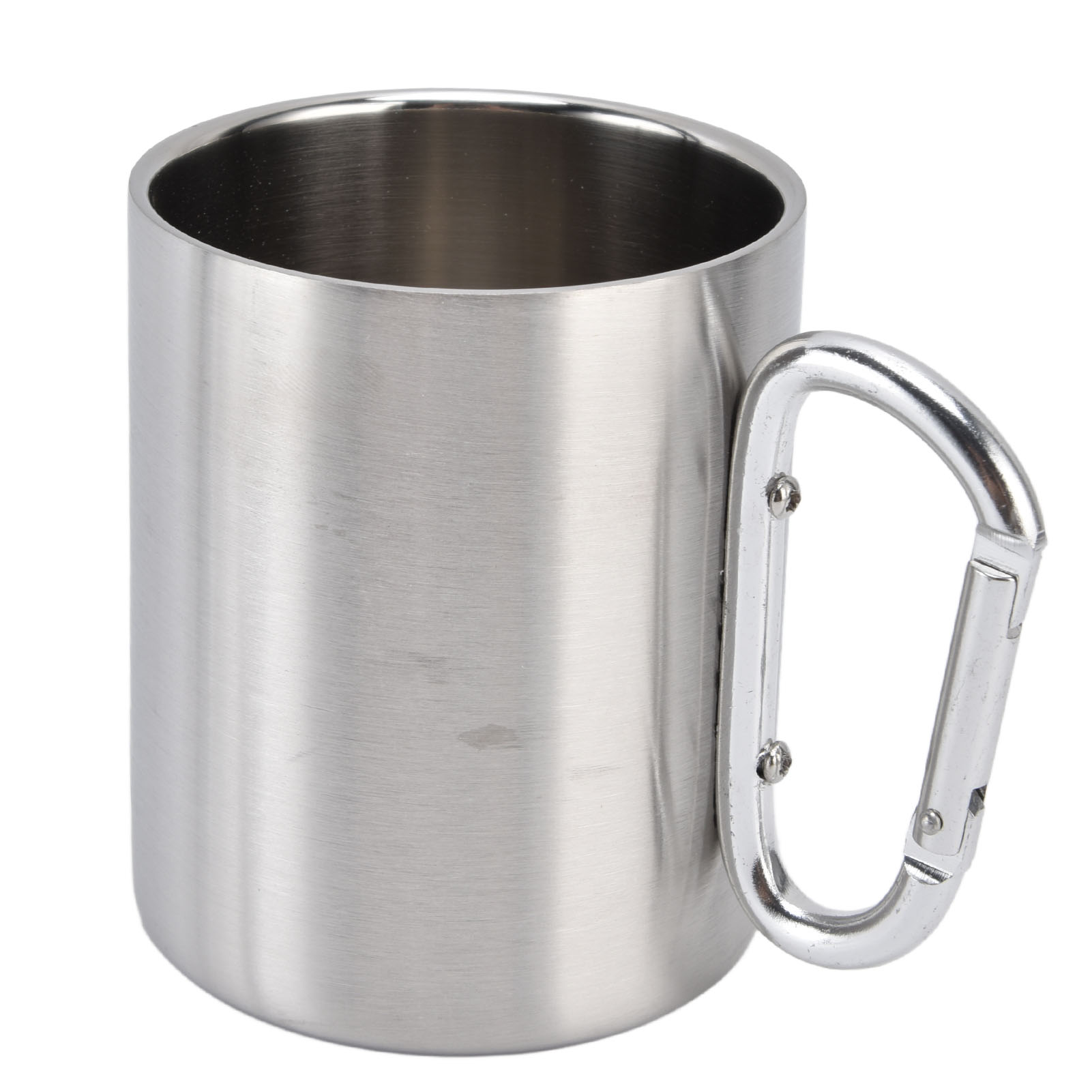 Faltbarer Reisebecher Aus Edelstahl 304 Mit Griff, Tragbarer Kaffeebecher, 360 Ml, Grifffarbe