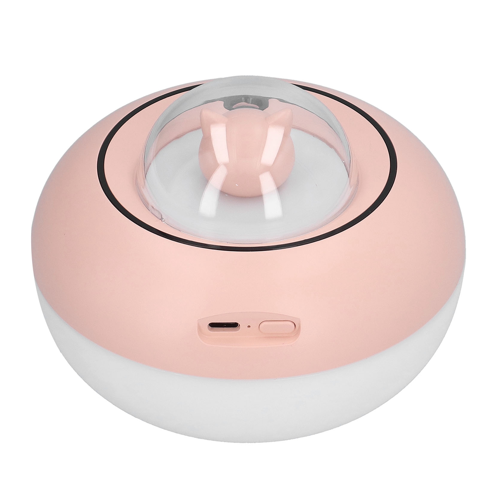 Neuer Niedlicher Katzen-luftbefeuchter, Geräuschlos, Usb-betrieben Für Zuhause Und Büro, Farbenfrohe Led-nachtlichter, 300 Ml Großes Fassungsvermögen, Ultraschall-aroma-diffusor Für Wohnzimmer Und Bür